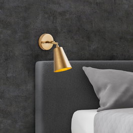 Opviq Lámpara de pared Evander - 13190 Dorada